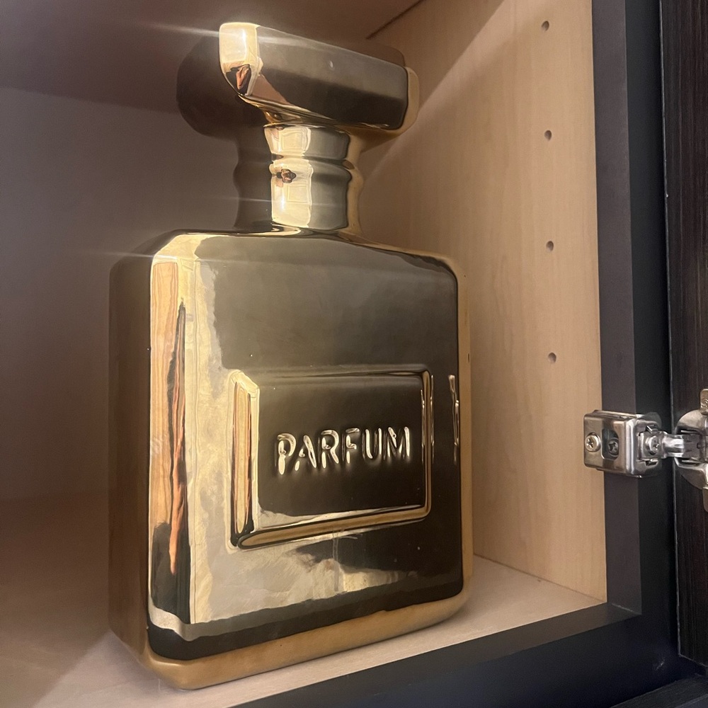 Perfume Bottle Piggy Bank
